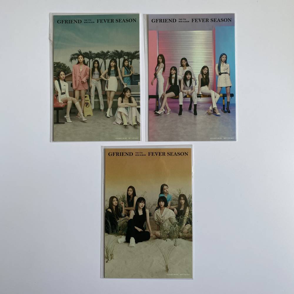 GFRIEND 7TH MINI ALBUM 'FEVER SEASON' OFFICIAL PRE-ORDER BENEFIT
